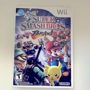 Wii Super Smash Bros Brawl Video Game
